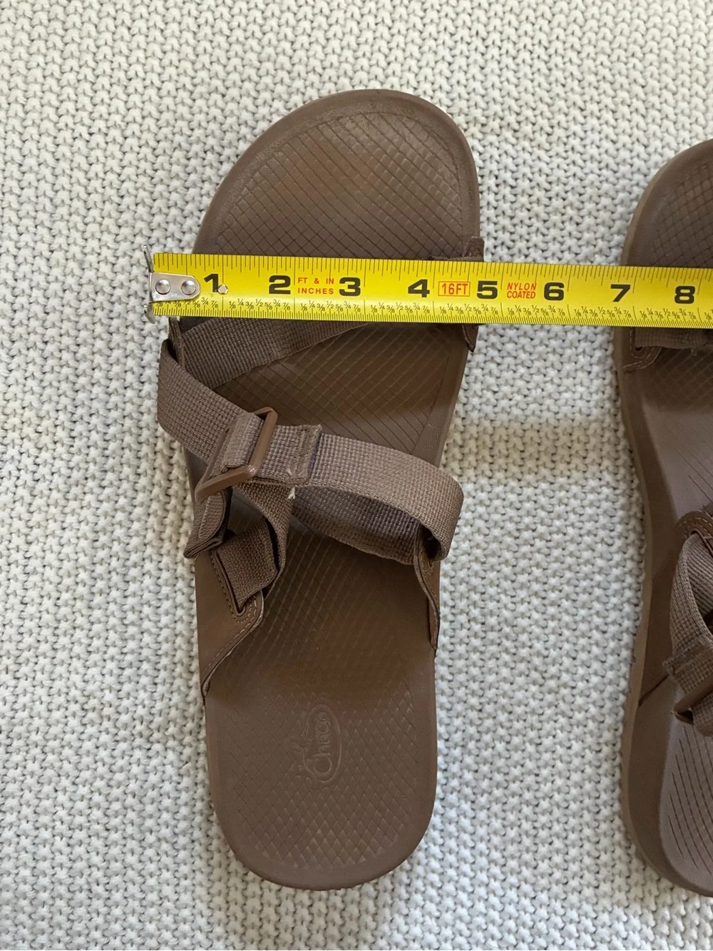 Chaco Sandals Brown Tan Men’s 12